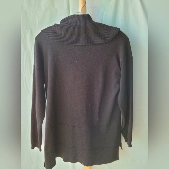 89th & Madison  Black Sweater Cowl Neck - Picture 4 of 6